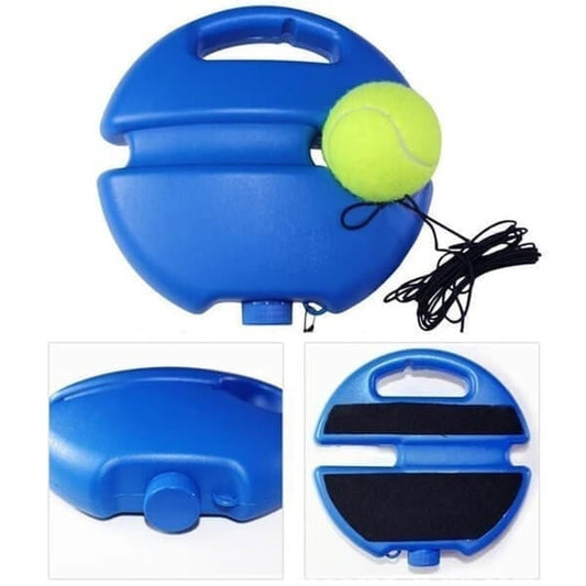 📢📢40% RABATT !!⏰🎾 Tragbarer Tennistrainer mit befüllbarem Sockel für Einzeltraining & Familie