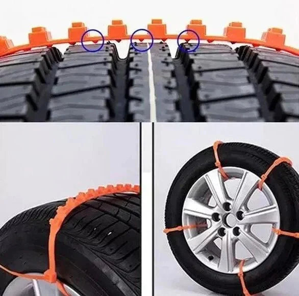 ❄️Zeitlich begrenzte Preissenkung🚗Haben müssen- Rutschfeste Autoreifen-Schneeketten