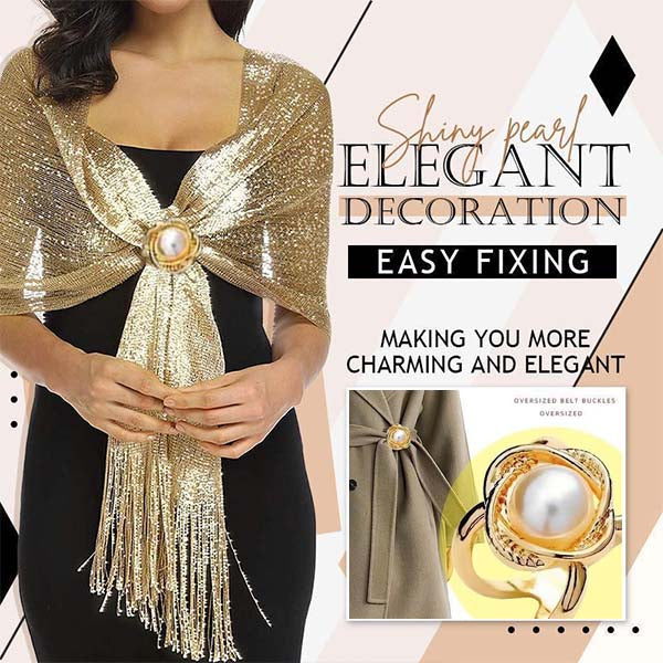 ✨ Elegante französische Mantel-Schal-Schnalle (50% Rabatt) – Eleganz zum Greifen nah!