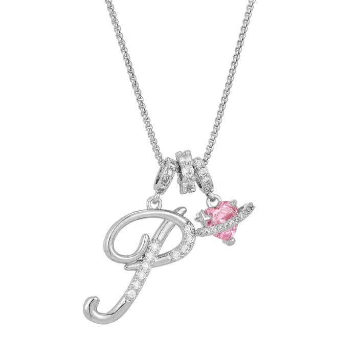 💖 LETZTER TAG – 50 % RABATT ✨ 3-lagige Anhänger-Halsketten mit Initialen A-Z 🎀 | Personalisiert & elegant