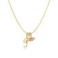 💖 LETZTER TAG – 50 % RABATT ✨ 3-lagige Anhänger-Halsketten mit Initialen A-Z 🎀 | Personalisiert & elegant