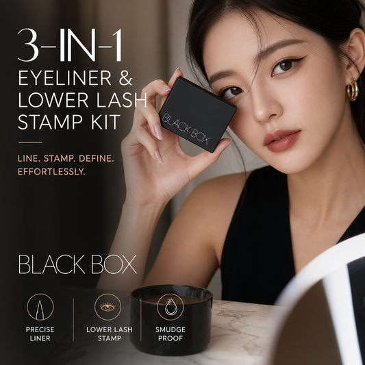 🎉 SALE 2026 – +128.000 MAL VERKAUFT! 👁️ 3-in-1 Eyeliner & Wimpernstempel-Set – Wasserfest, Wischfest & Langanhaltend – Perfektes Augen-Make-up in Sekunden ✨💄