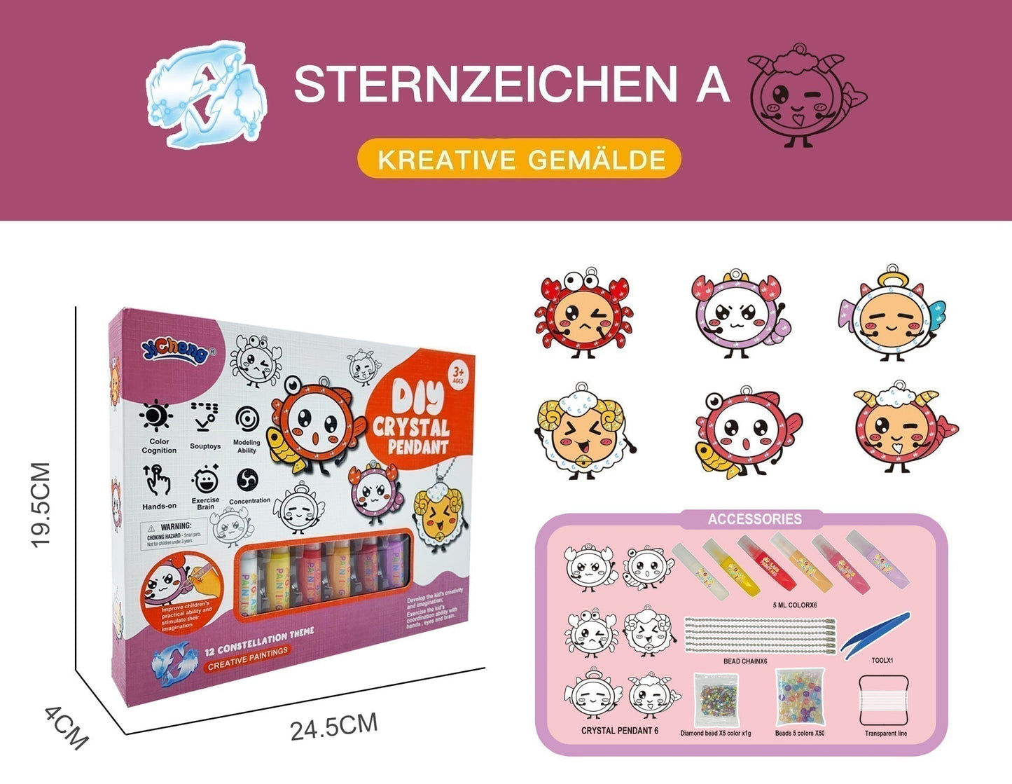 🎄50% Frühweihnachtsrabatt🎅DIY Kristall Malerei Kunst und Handwerk Set