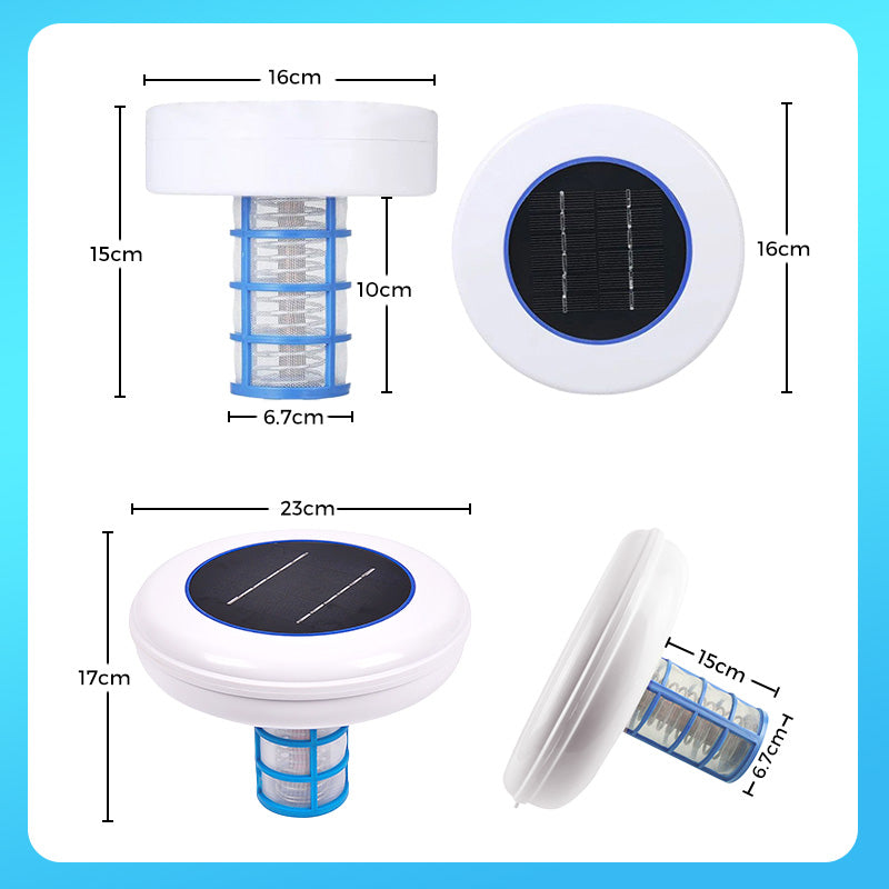 🌞💧 50% RABATT! Solar-Ionisator für dauerhaft glasklares Schwimmbadwasser – Reduziert Chlor bis zu 80%, umweltfreundlich & wartungsarm ✨