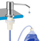 🧴 Edelstahl-Seifenspender für Spülbecken – mit verlängertem Silikonschlauch & praktischer Pumpe, ideal für Küche & Bad 🚰