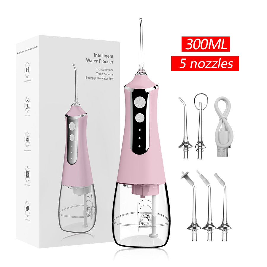 💦🦷 HEISSER SALE: 50% RABATT! Tragbare Munddusche – Wasserdruck-Regulierung, 3 Aufsätze & USB-Aufladbar für eine gründliche Mundhygiene ✨