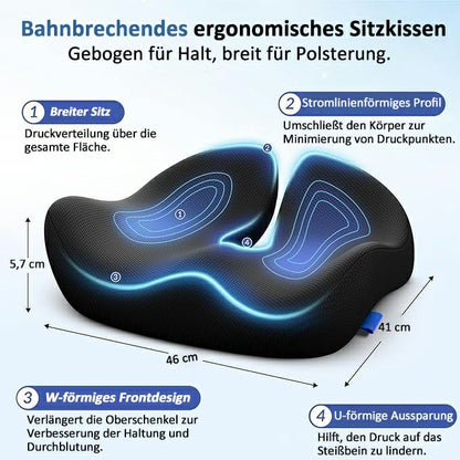 ✨Zeitbegrenzter 66% Rabatt✨🎁Orthopädisches Sitzkissen Genießen Sie schmerzfreies Sitzen, eine bessere Haltung und langanhaltenden Komfort, wo immer Sie hingehen.