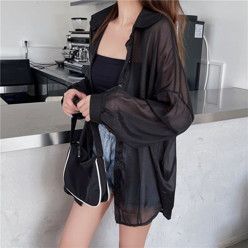 👕☀️ 50% RABATT! Durchsichtiges Mesh-Sonnenschutz-Shirt für Frauen – Leicht, atmungsaktiv & ideal für Strand, Sport & heiße Tage 🏖️✨