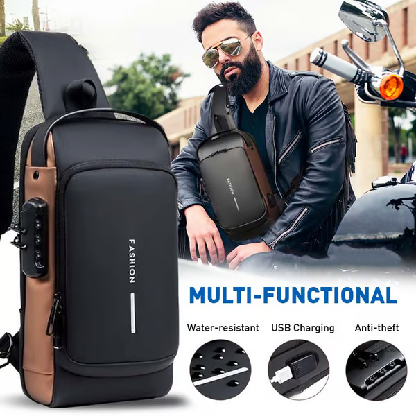 🎒🔥 HEISSER VERKAUF! Sporttragetasche mit USB-Ladefunktion – Diebstahlsichere Umhängetasche für unterwegs ✨