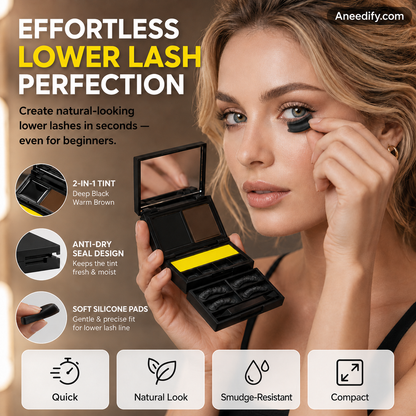 3-in-1 Quick Eye Makeup Stamp Set—Easily Create Lower Eyelid Makeup Looks