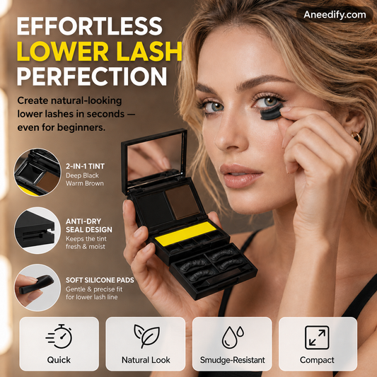 3-in-1 Quick Eye Makeup Stamp Set—Easily Create Lower Eyelid Makeup Looks