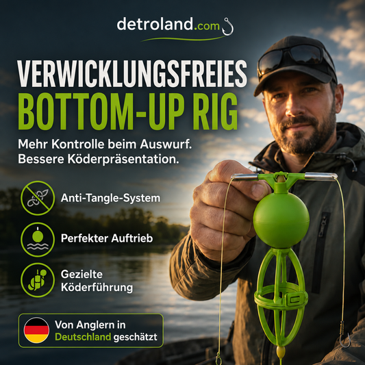 🎣✨ 50% RABATT! Verhedderungsfreies Bottom-Up-Futterkorb-Angelsystem – Fertig-Montage mit Method-Feeder & Anti-Tangle-Rig – Perfekt für Karpfen, Brasse & Friedfisch am Grund ✨