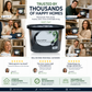 🧹 Multifunktionale Staubbox, entwickelt von amerikanischen Biomedizinexperten✨