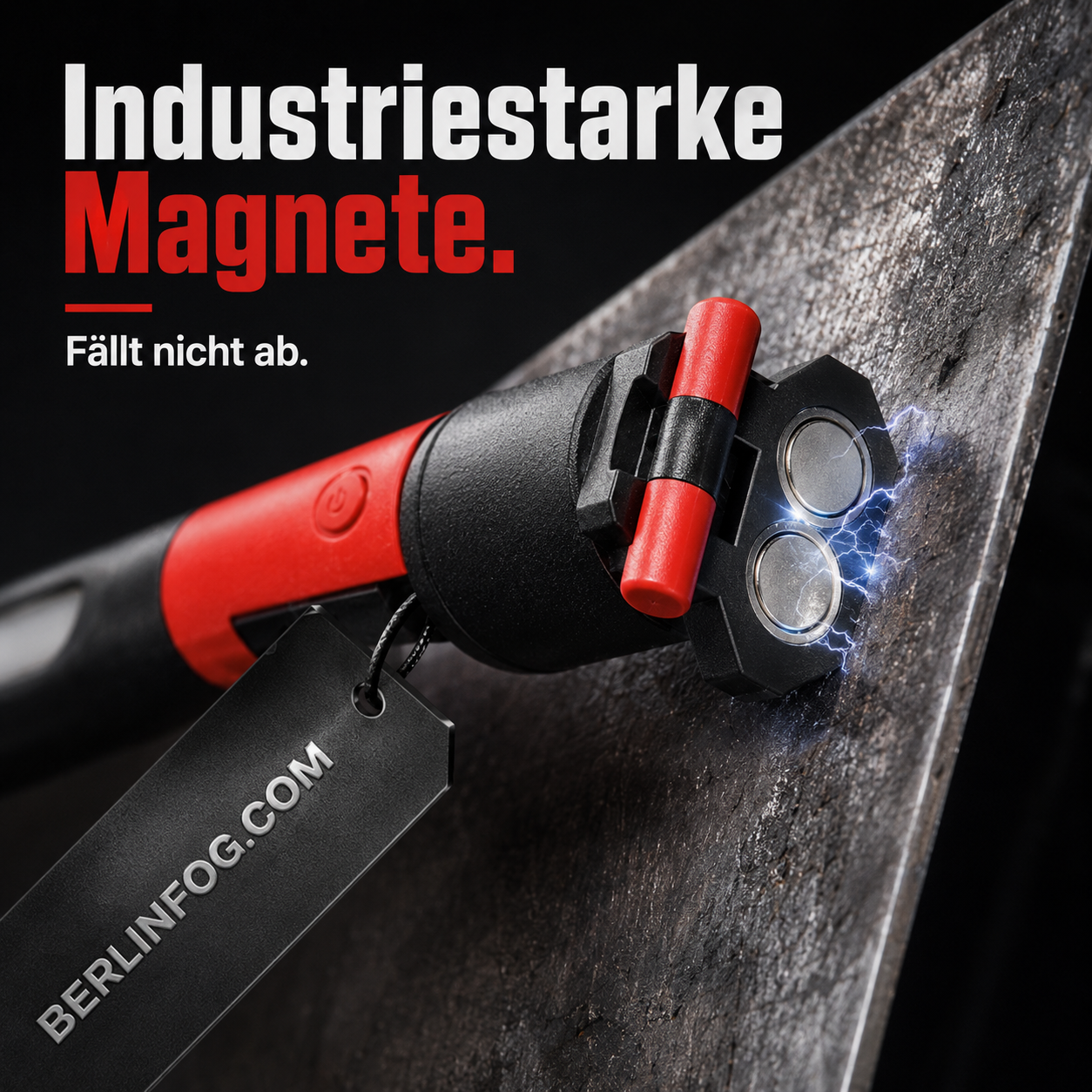 💡📢 50% RABATT! Wiederaufladbare Werkstattleuchte – 3000 LM, IPX4 wassergeschützt & 360° Haken 🔧✨
