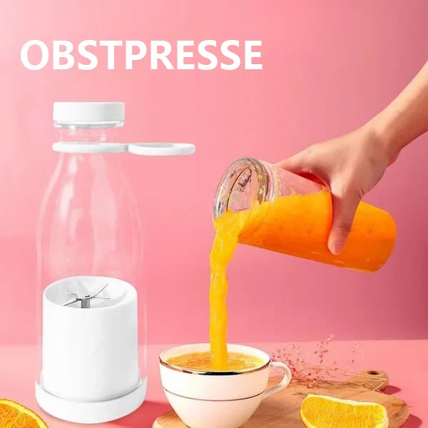 🥤🍊 50% RABATT! Bestseller Tragbarer Entsafter – Frischer Saft aus Früchten, Shakes & mehr – Perfekt für unterwegs ✨