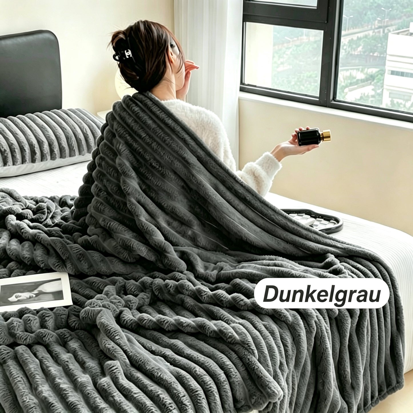 💥🎁Herbst-Sonderangebot: 50% Rabatt!🛋️🛏️Dicke Plüschdecke mit Kaninchenmotiv und Milchvelours-Bezug🫧Kuscheln Sie sich in ultimativen Komfort🫧