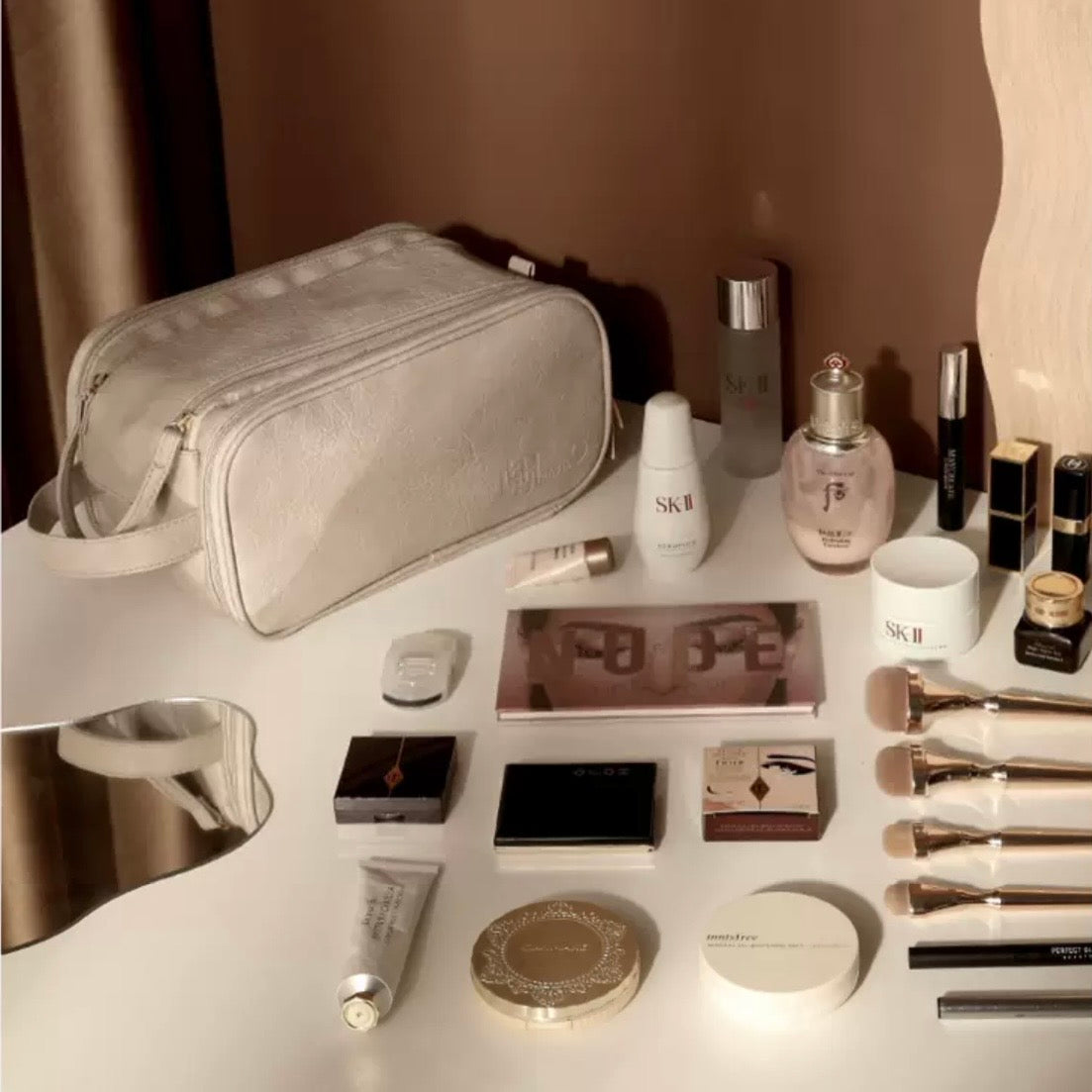 🌸✨Sac à Cosmétiques de Grande Capacité à Huit Compartiments✨