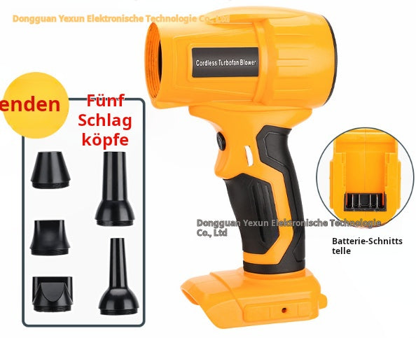 🌬️🔋 50% RABATT! Akku Gebläse – 50.000 U/min, kabellos & nur 0,8 kg – Inkl. 2× 5500 mAh Akkus & Lader – Ideal für Auto, PC, Laub & Schnee ✨