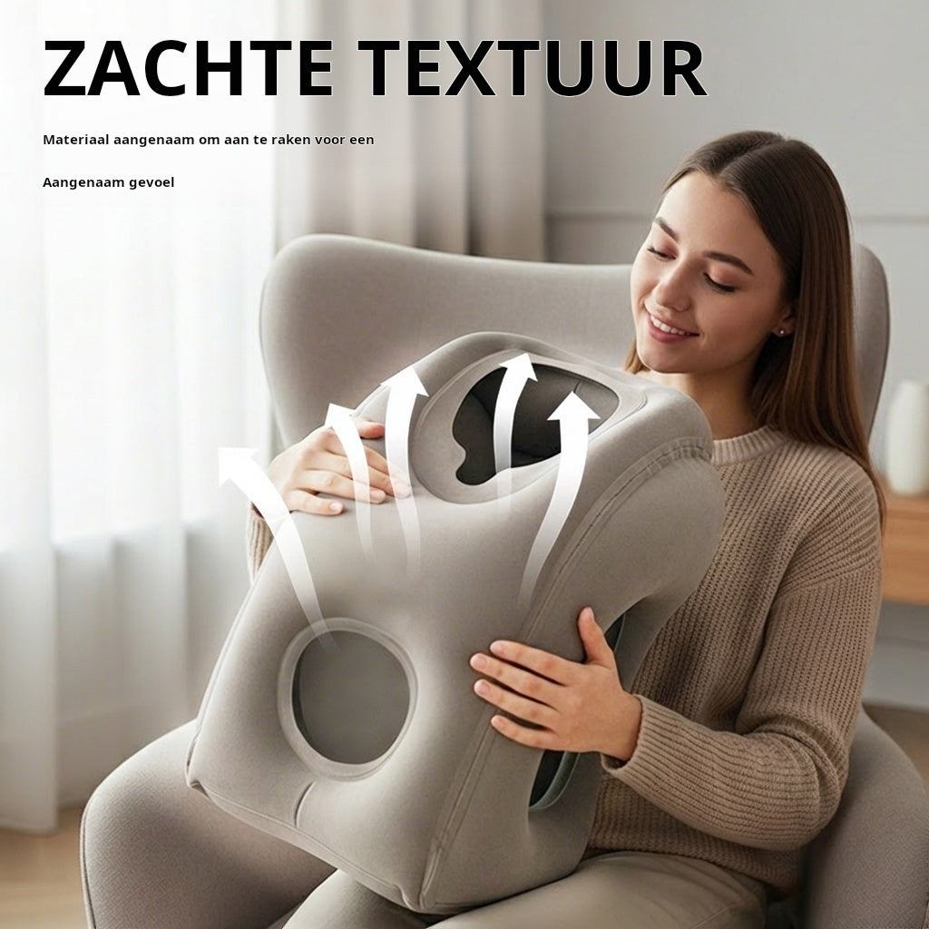 🧳 50 % sparen! 💤 Aufblasbares Reisekissen – ergonomischer Komfort für unterwegs ✨