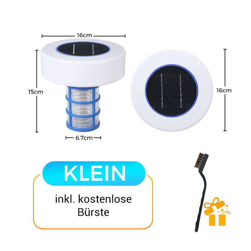 🌞💧 50% RABATT! Solar-Ionisator für dauerhaft glasklares Schwimmbadwasser – Reduziert Chlor bis zu 80%, umweltfreundlich & wartungsarm ✨