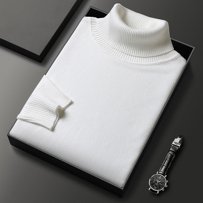 🧶 50% RABATT HOT SALE! ✨ Premium Kaschmirpulli Herren Einfarbig - Weiches Wohlfühlgarn mit Moderner Passform für Business & Freizeit 👔🎯