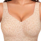👙🐆 50% RABATT! Damen Bügelfreier BH mit Leopardenmuster – 3D-Halt, Memory-Foam & Formgebung | M–5XL ✨