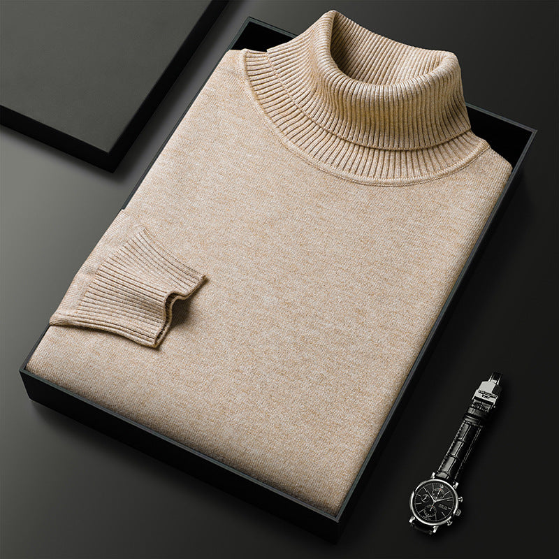 🧶 50% RABATT HOT SALE! ✨ Premium Kaschmirpulli Herren Einfarbig - Weiches Wohlfühlgarn mit Moderner Passform für Business & Freizeit 👔🎯