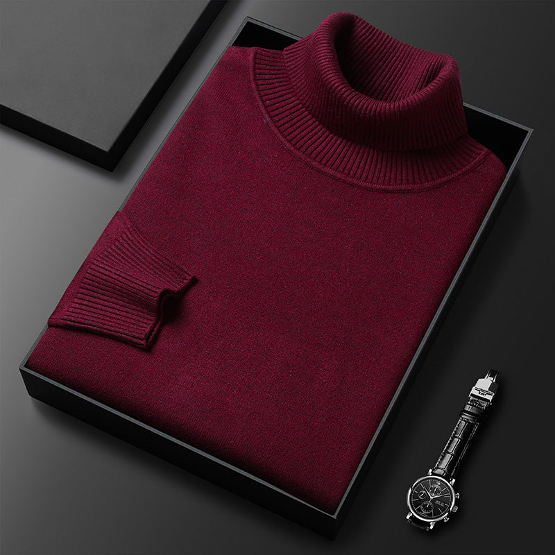 🧶 50% RABATT HOT SALE! ✨ Premium Kaschmirpulli Herren Einfarbig - Weiches Wohlfühlgarn mit Moderner Passform für Business & Freizeit 👔🎯