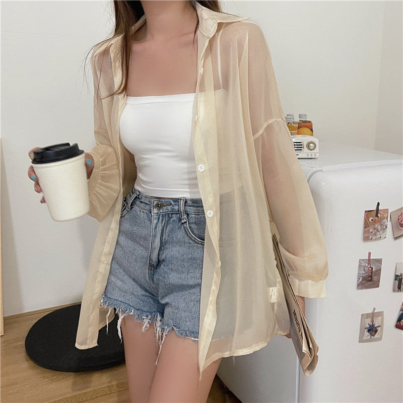 👕☀️ 50% RABATT! Durchsichtiges Mesh-Sonnenschutz-Shirt für Frauen – Leicht, atmungsaktiv & ideal für Strand, Sport & heiße Tage 🏖️✨