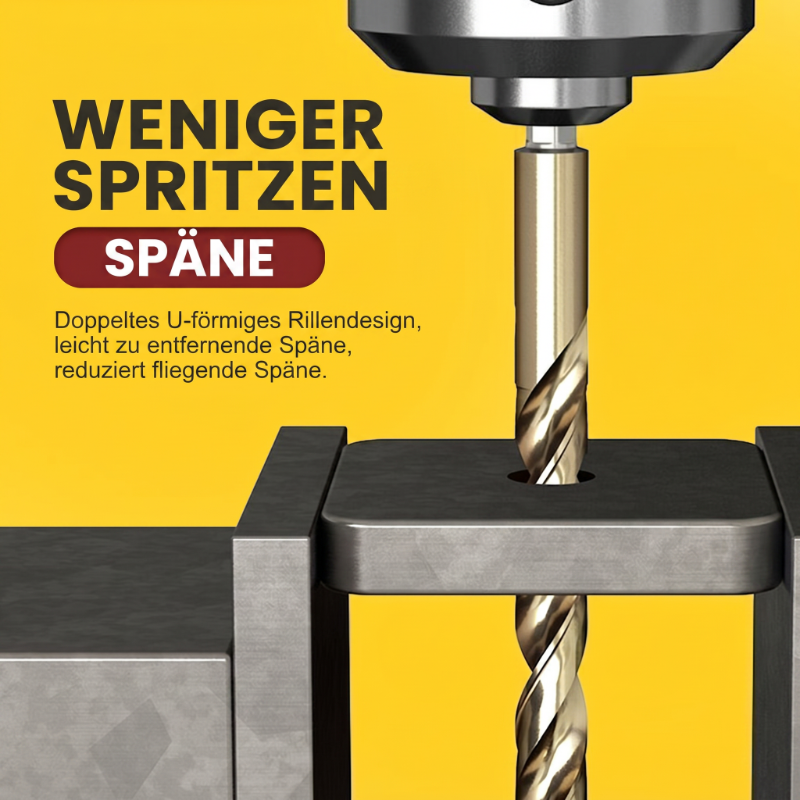 🔥Nur für kurze Zeit: 50 % Rabatt!🔧 Hocheffizientes Werkzeug, das von erfahrenen Handwerkern geschätzt wird! Direkt vom Hersteller: 99-teiliges Set titanbeschichteter Bohrer.