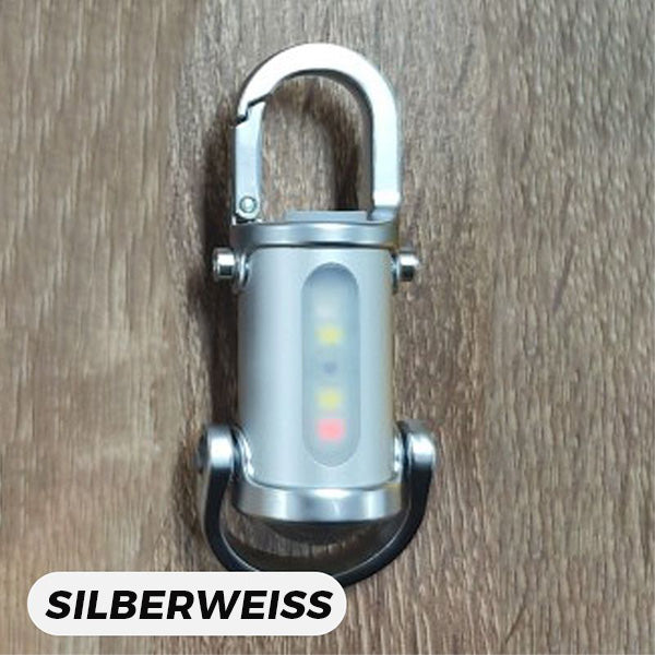 🔥Heißer Verkauf🔥1200LM Superhelle Mini-Schlüsselanhänger-Taschenlampe Wasserdicht