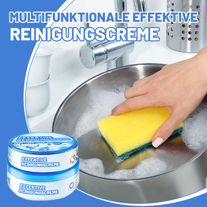 🧼 NEU! ✨ Multifunktionale und effiziente Reinigungspaste – Kostenloser Schwamm inklusive – Für Küche, Bad, Grill & mehr – Entfernt hartnäckige Verschmutzungen ohne Kratzer – Einfach auftragen, abwischen, staunen 🏠