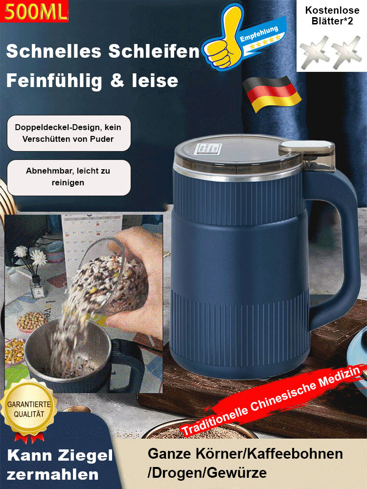 🎁Sommer-Feedback-Subvention mit zeitlich begrenztem 70% Rabatt🔥Elektrischer Hochgeschwindigkeits-Brech- und Mahlbecher mit großer Kapazität🎊