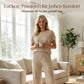 🔥 Jetzt 50% Rabatt! Damen Zweiteiler aus Rippstrick – Oberteil & Weite Hose für Sofort-Look
