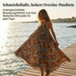 🌿 Sommerlicher Limitierter: U-Ausschnitt rückenfreies Printkleid 👗 | 6 Farben 🌈 | Größen XS-5XL 📏