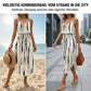 👗🌸 Damen-Midikleid in Batik-Optik mit Spaghettiträgern – 50% RABATT! Boho-Chic, leicht & perfekt für Sommer, Strand oder festliche Anlässe 🏖️