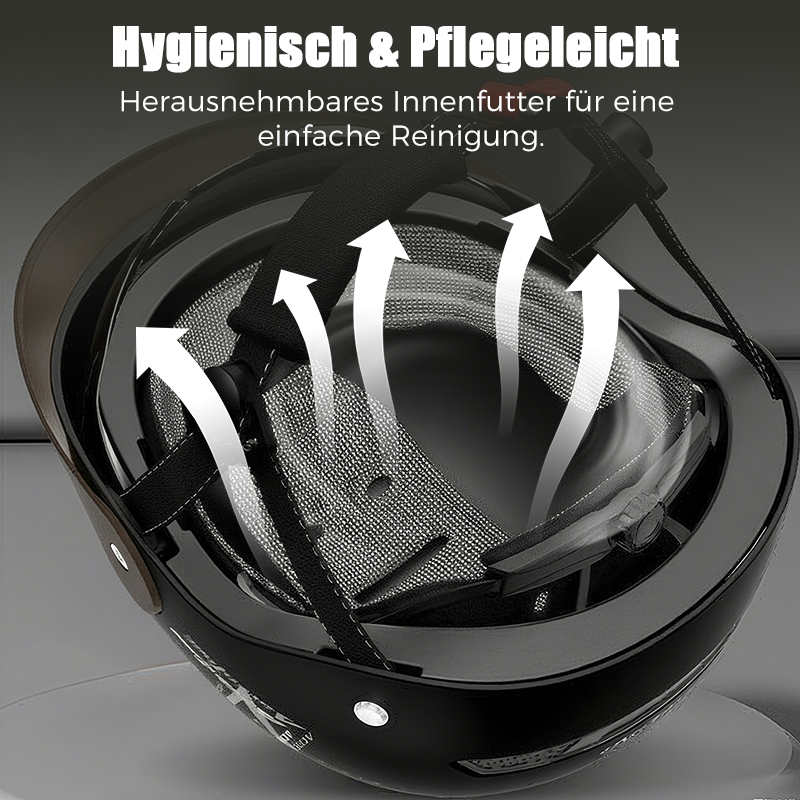 ⏳Begrenzte Zeit 60% Rabatt💥🛡️Atmungsaktiver, leichter und stoßfester Motorradhelm🏍️