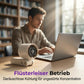 🌬️ Mini Handventilator mit LED-Digitalanzeige – Tragbar, USB-aufladbar & leise ✨ Perfekt für Sommer, Büro & Reisen