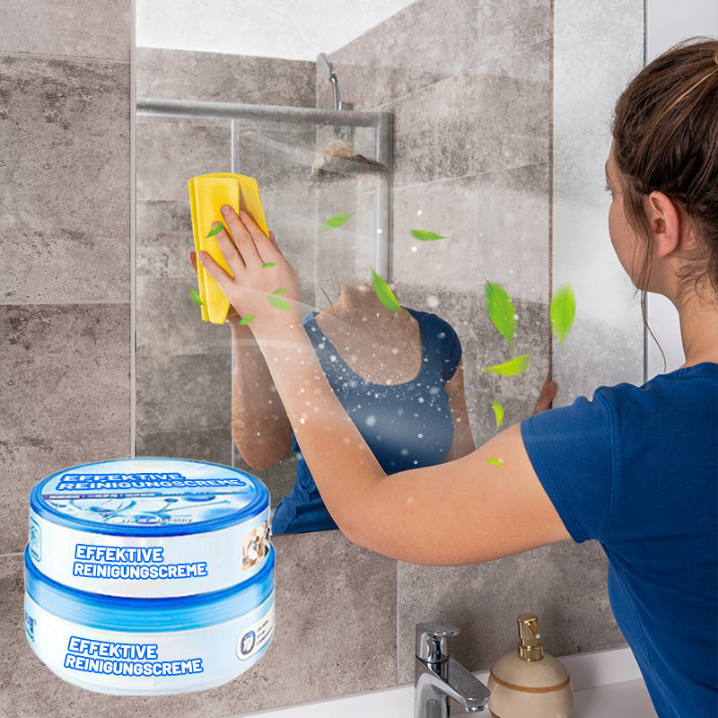 🧼 NEU! ✨ Multifunktionale und effiziente Reinigungspaste – Kostenloser Schwamm inklusive – Für Küche, Bad, Grill & mehr – Entfernt hartnäckige Verschmutzungen ohne Kratzer – Einfach auftragen, abwischen, staunen 🏠