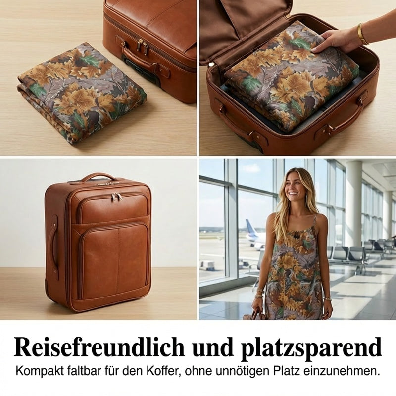 🌿 Sommerlicher Limitierter: U-Ausschnitt rückenfreies Printkleid 👗 | 6 Farben 🌈 | Größen XS-5XL 📏
