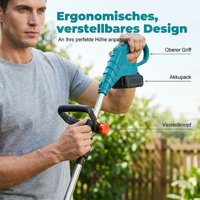 ⏰ LETZTER AKTIONSTAG – 50% RABATT! Kabellose elektrische Gartenfräse und Kultivator – Akkubetrieben, leicht & leistungsstark für Beetvorbereitung und Unkrautentfernung 🌱⚡