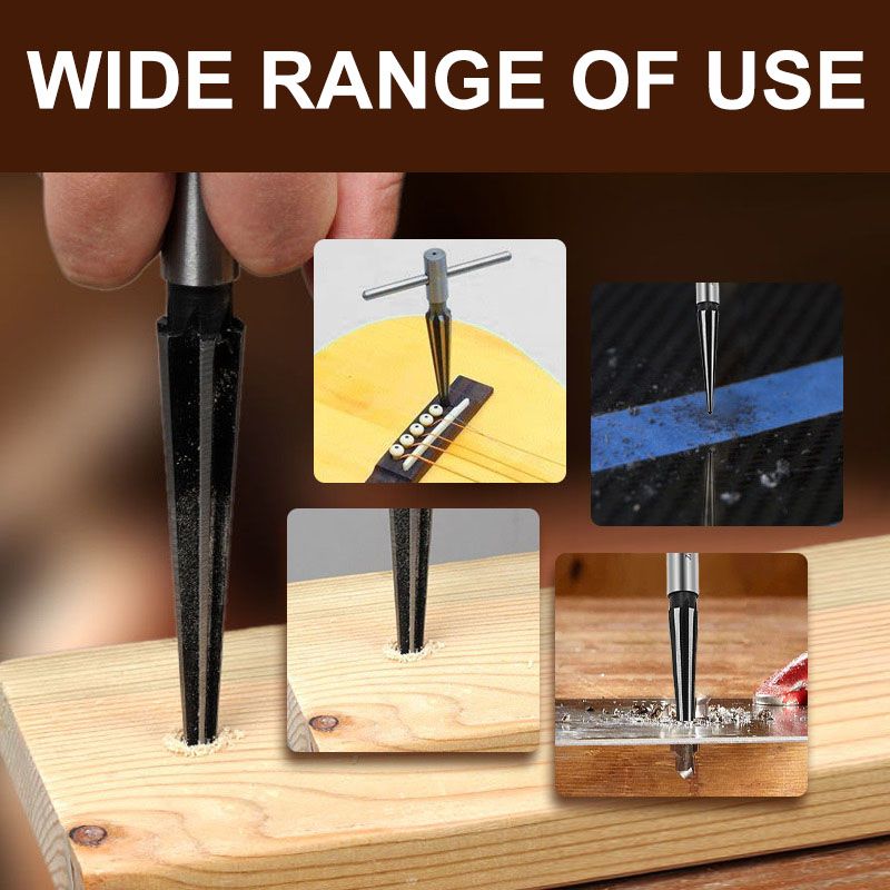 🔧⏳ BEGRENZTE ZEIT: 50% RABATT! Konische Reibahle mit T-Griff – Präzises Aufreiben von Löchern in Metall, Holz & Kunststoff ✨