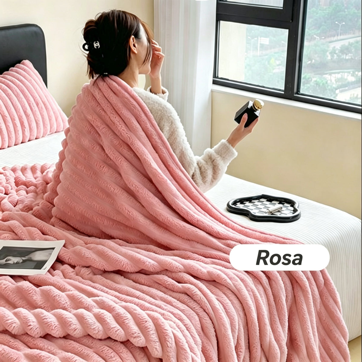 💥🎁Herbst-Sonderangebot: 50% Rabatt!🛋️🛏️Dicke Plüschdecke mit Kaninchenmotiv und Milchvelours-Bezug🫧Kuscheln Sie sich in ultimativen Komfort🫧