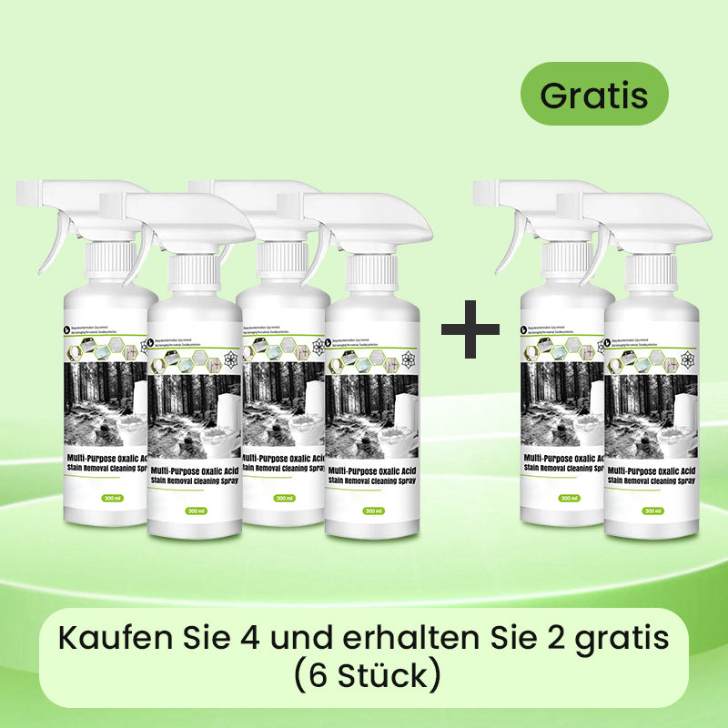 🌸✨Kaufen Sie 1 und erhalten Sie 1 gratis (2 Stück)🌸Mehrzweck-Oxalsäure-Fleckenentferner-Spray
