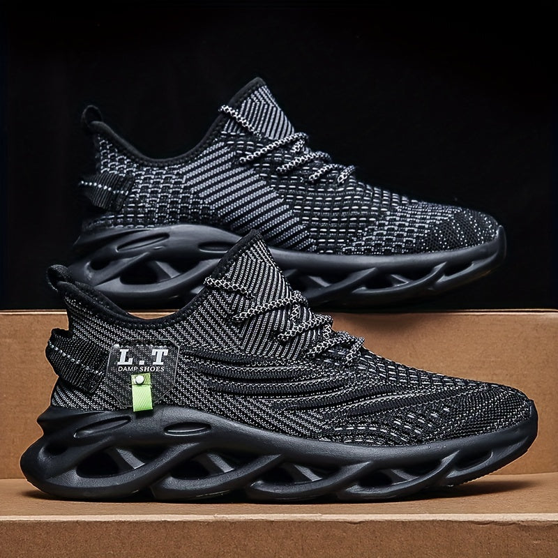 Leichte, atmungsaktive Herren-Laufschnürschuhe für Frühling und Sommer