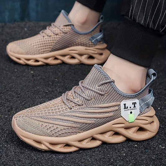Leichte, atmungsaktive Herren-Laufschnürschuhe für Frühling und Sommer