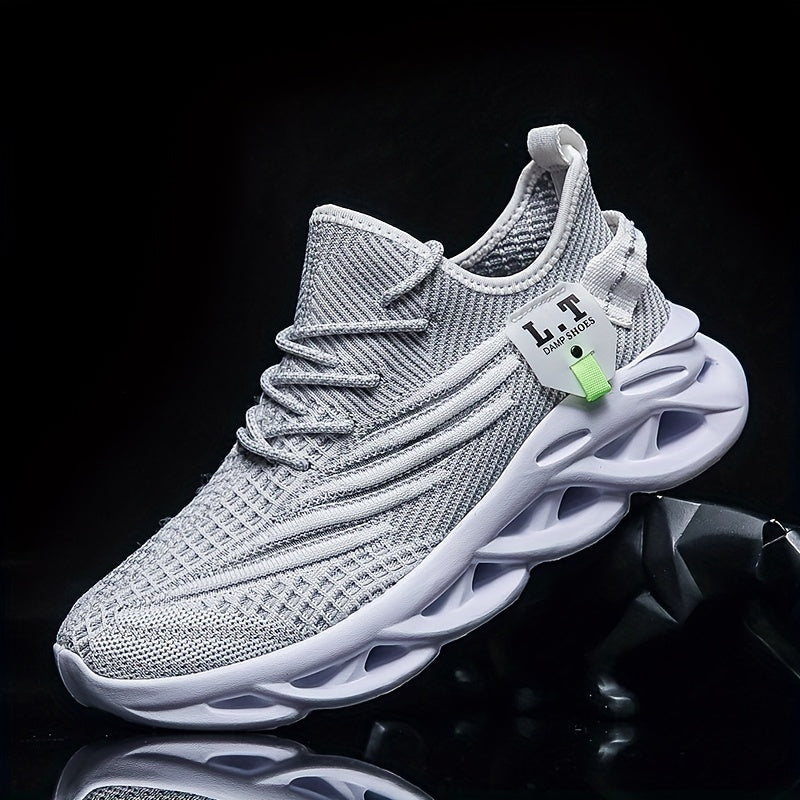 Leichte, atmungsaktive Herren-Laufschnürschuhe für Frühling und Sommer