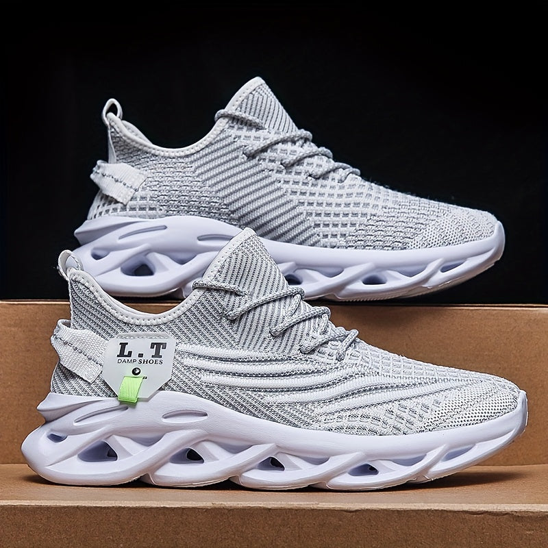 Leichte, atmungsaktive Herren-Laufschnürschuhe für Frühling und Sommer