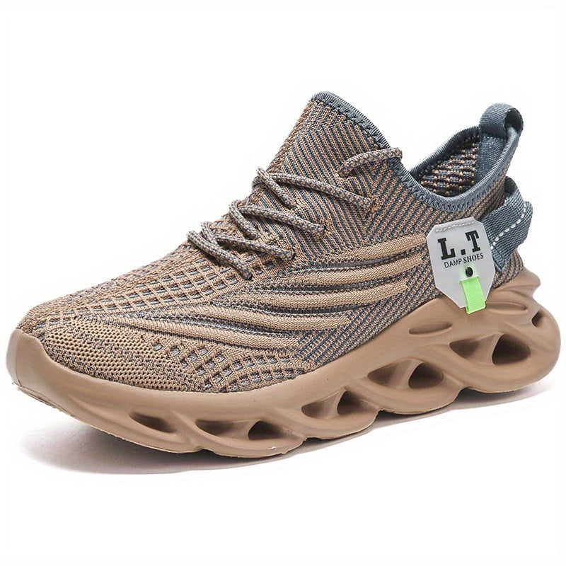 Leichte, atmungsaktive Herren-Laufschnürschuhe für Frühling und Sommer