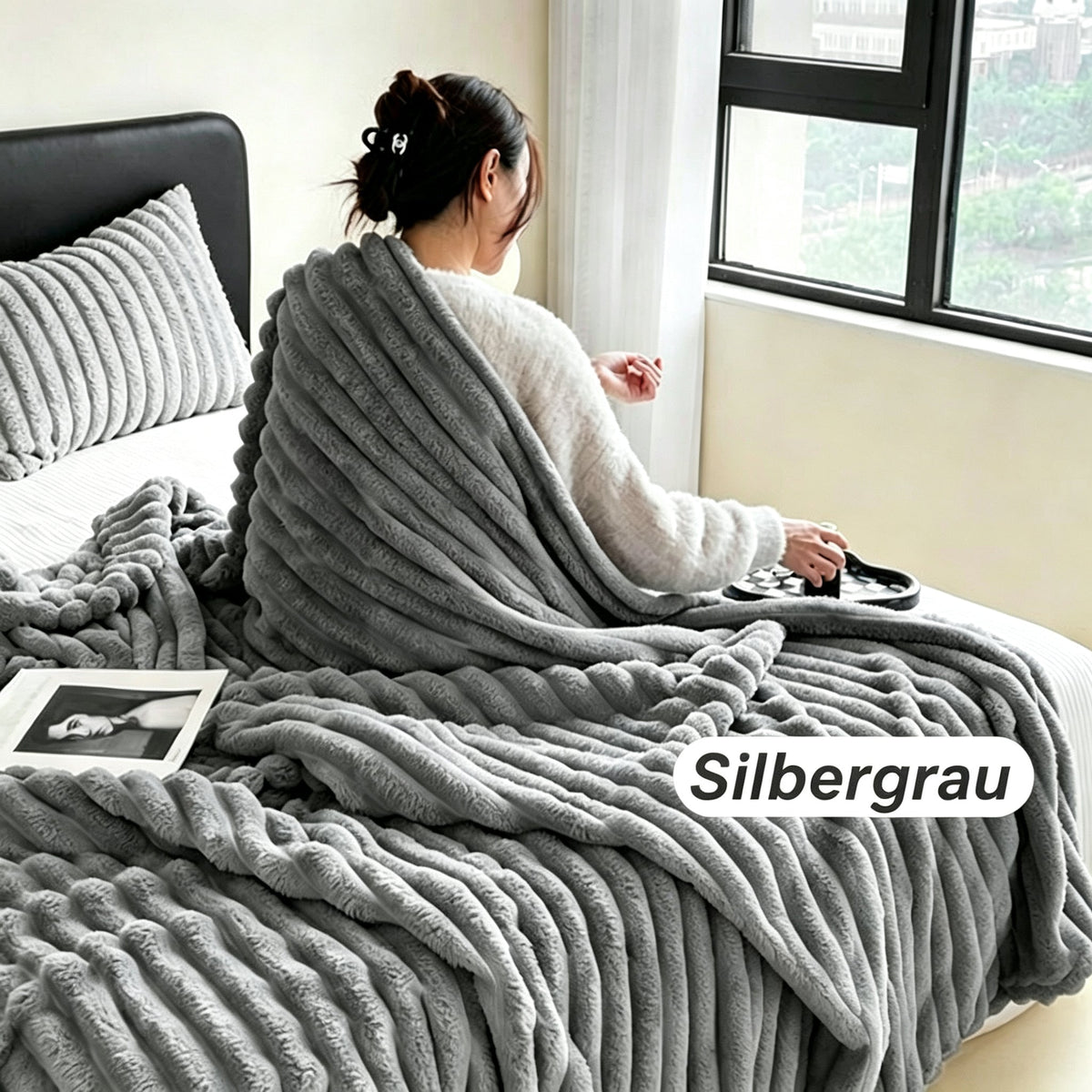 💥🎁Herbst-Sonderangebot: 50% Rabatt!🛋️🛏️Dicke Plüschdecke mit Kaninchenmotiv und Milchvelours-Bezug🫧Kuscheln Sie sich in ultimativen Komfort🫧